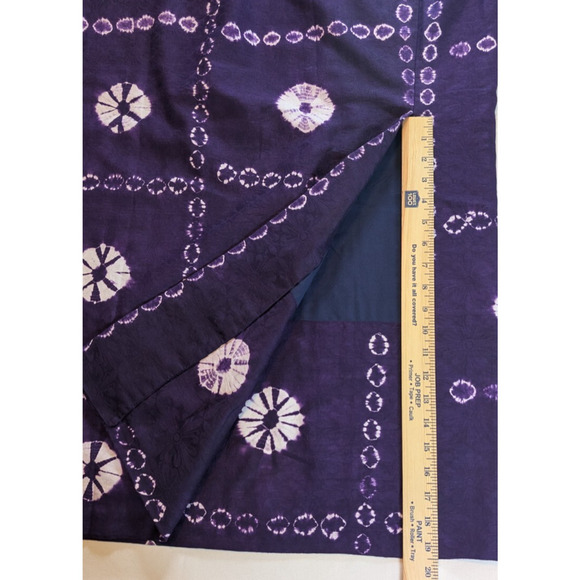 Custom Made 2-Piece Purple Boho Batik Skirt & Blouse Set – Size 2X (Adjustable) - Picture 13 of 15